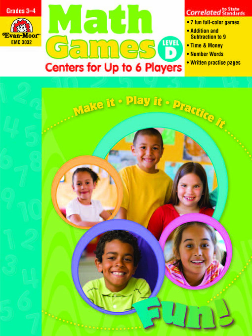 Title details for Math Games by Evan-Moor Educational Publishers - Available